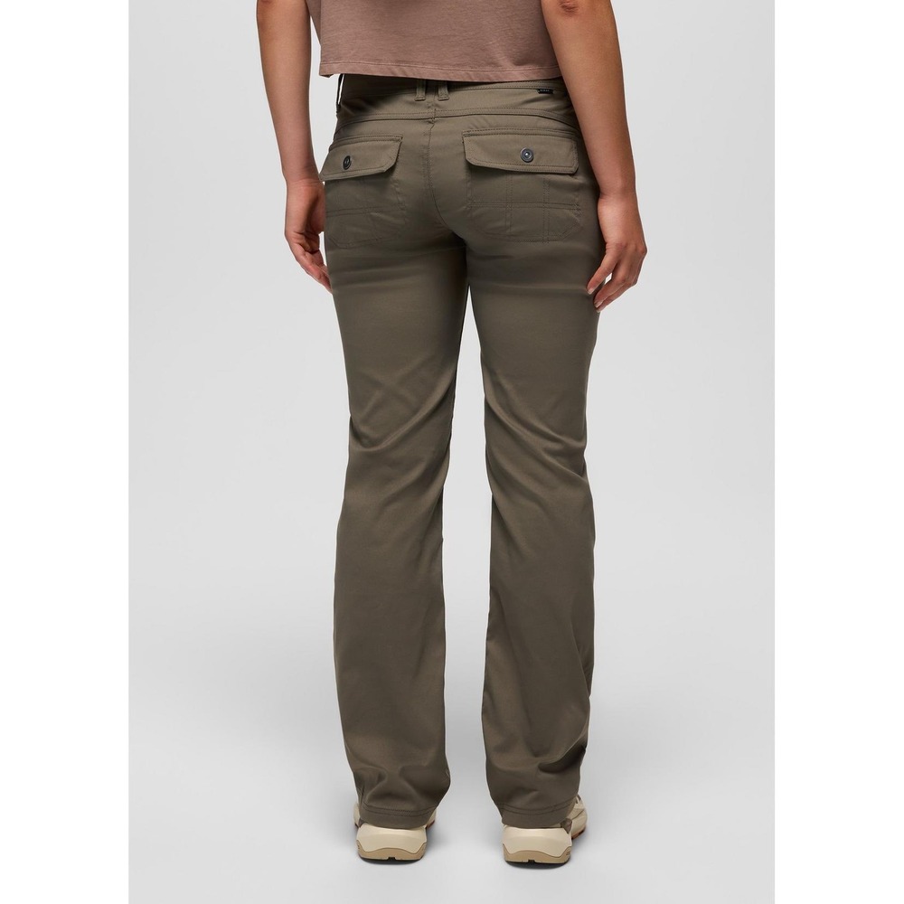 PrAna Halle Low Rise Bootcut Pants Slate Green 10R Roll Up Hiking Outdoors $98 - Picture 13 of 14